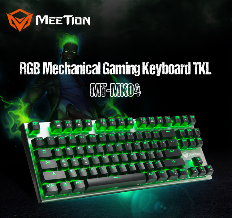 Meetion bulk buy mechanical gaming keyboard factory