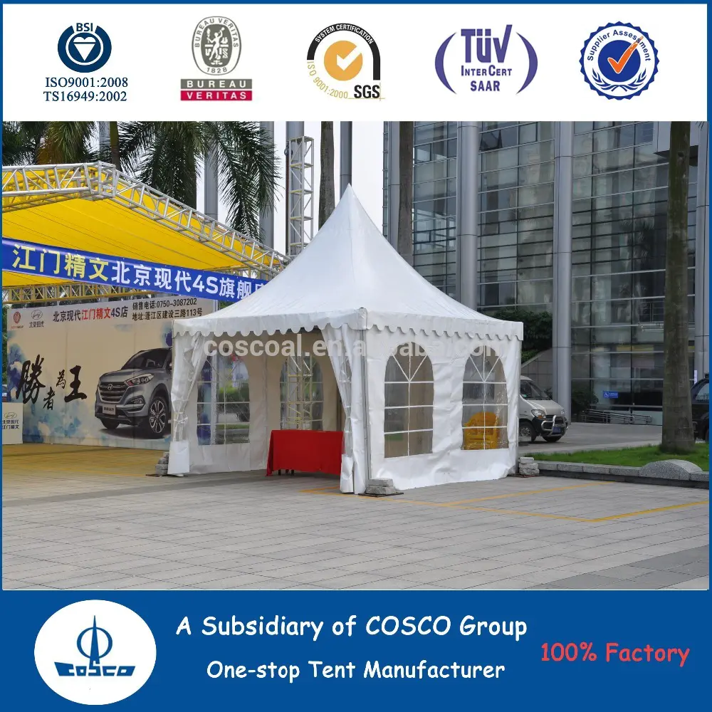 Cosco high quality roof top tent for event/wedding/party