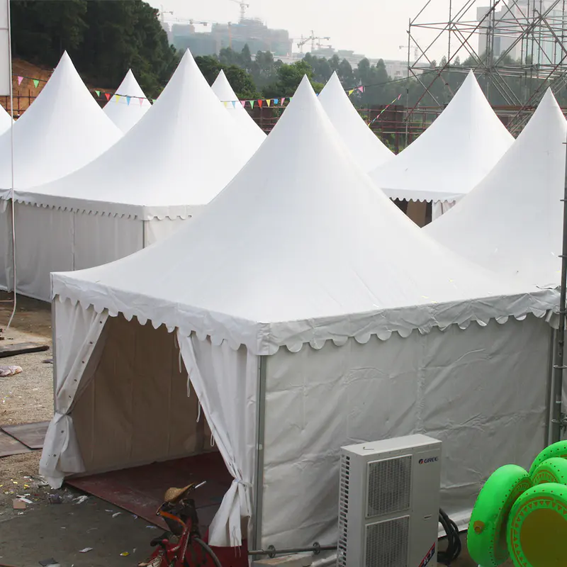COSCO Customized Size Pagoda Tent 5x5m Outdoor Aluminum Gazebo Tent