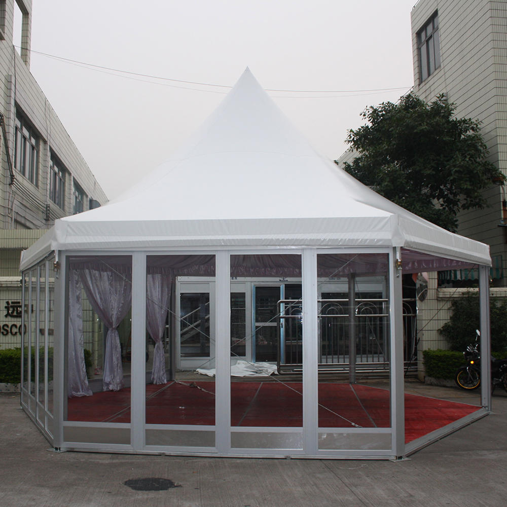 China 3x3,4x4,5x5,6x6,8x8,10x10 White Rustless Pagoda Tent on the Square