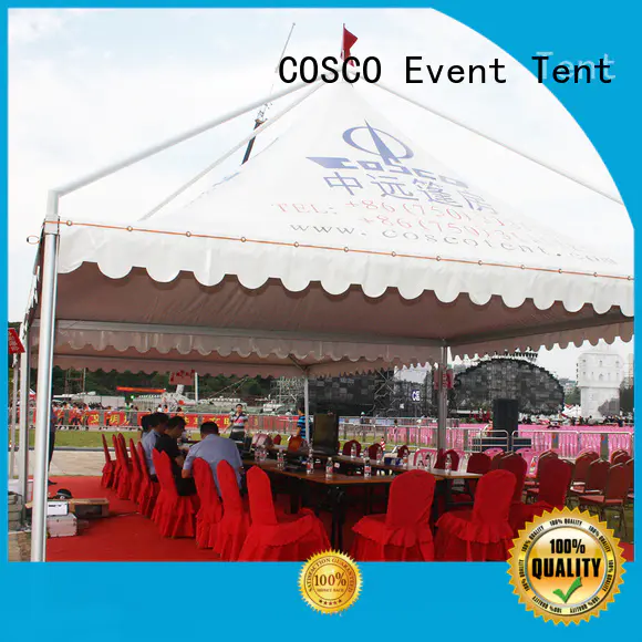 COSCO inexpensive gazebo tents for sale China for engineering