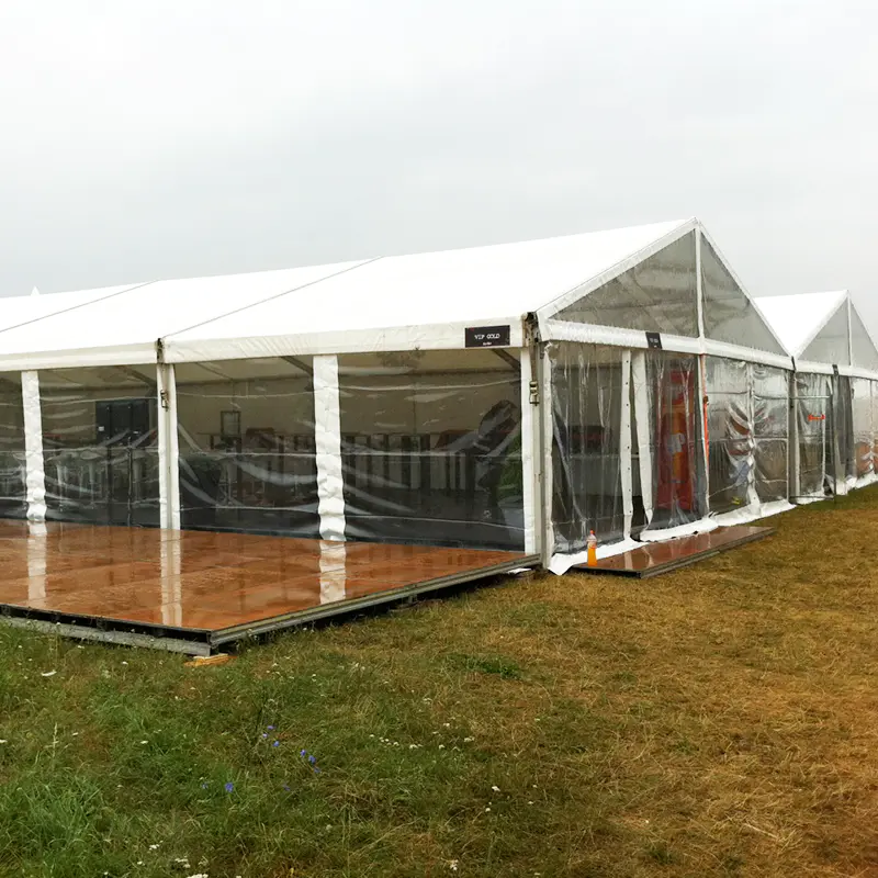 Hot Sale Outdoor Event Waterproof White Big Clear Span Church Tents With Windows For Donation