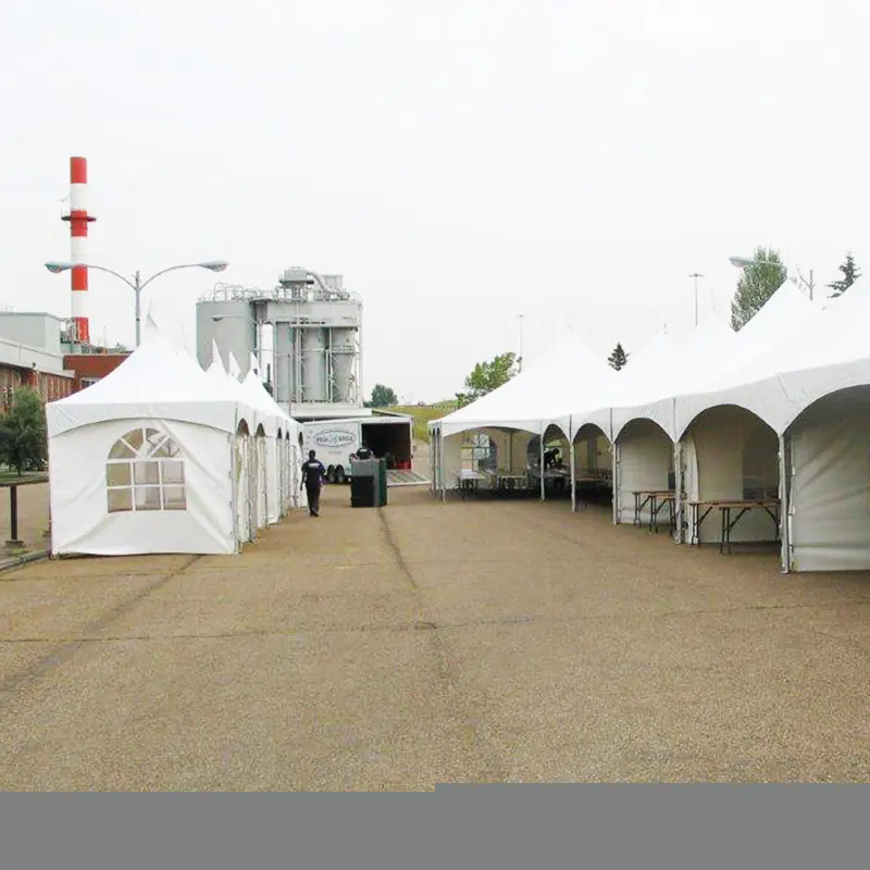 COSCO Outdoor Wedding Party White Marquee Canopy Tent Aluminum PVC Marquee Event Tent