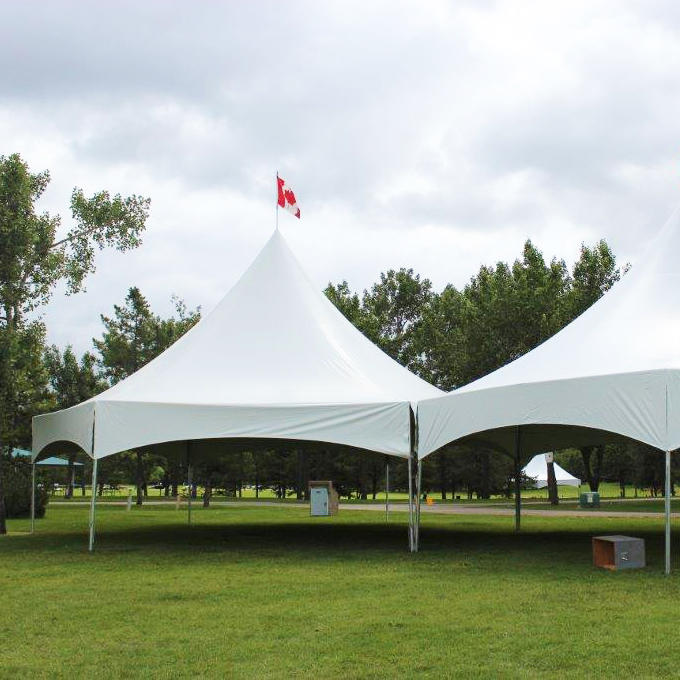 Canada Design Easy Assemble Modular High Peak Metal Aluminum Frame Tent