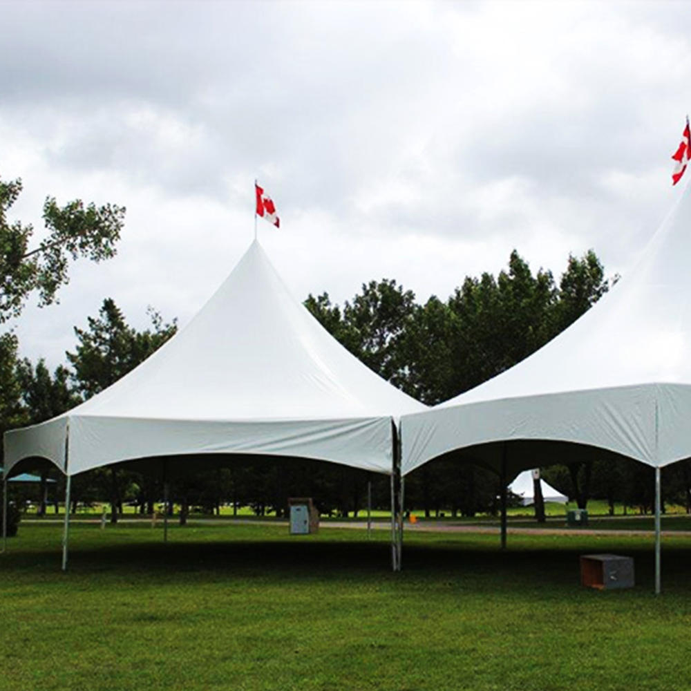 5X5M Wholesale cheap Aluminum Frame canopy industrial tent, PVC White Fabric Unfolding trade show Tent for Commercial 