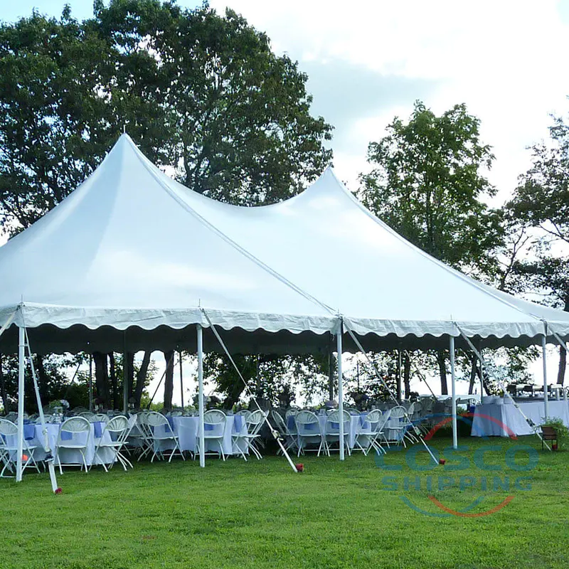 COSCO supplier aluminum pole tents for events Party center pole tent