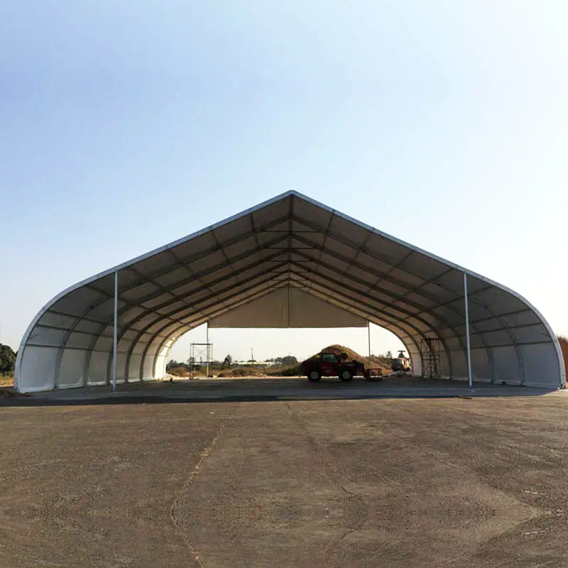 COSCO Customized size multi-purpose outdoor large aluminum frame curve tent, trade show curve tent