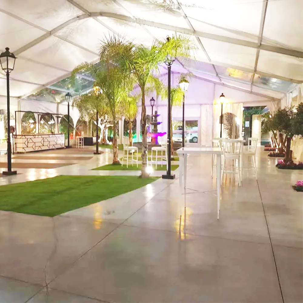 Custom Outdoor Decorating Party Wedding Marquee Tent With Floor