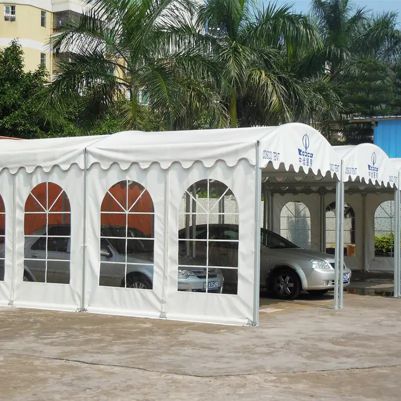 Outdoor Aluminum PVC Arcum Tent Dome Marquee Car Shelter Tent