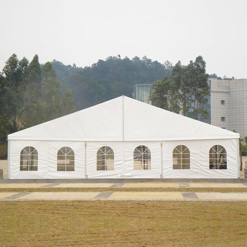 North American Standards Large Clear Span Prefabricated Aluminum Wedding Hall Tent