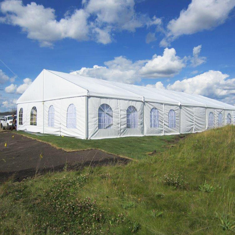 10m x 15m Clear Span Aluminum A Frame PVC Coated Large Wedding Marquee Tent With Lining
