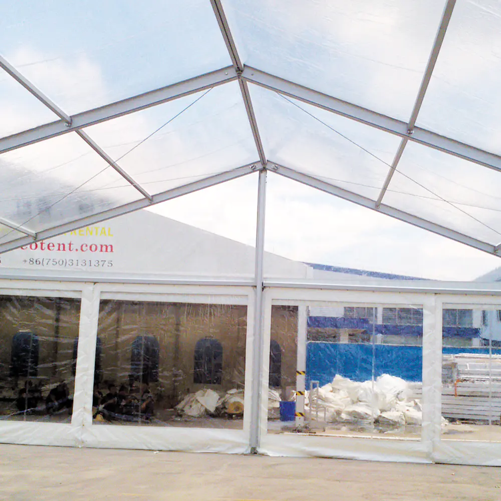 Outdoor Wedding Party Waterproof PVC Transparent marriage tent
