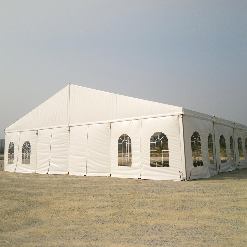Outdoor Transparent Roof/ PVC Coated Polyester Textile Wedding Party Tents For 200/ 500 People
