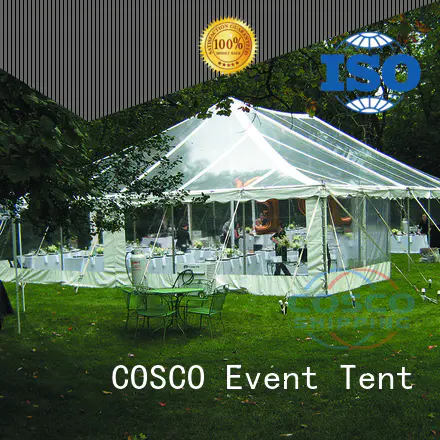 COSCO aluminium party tent cost for engineering