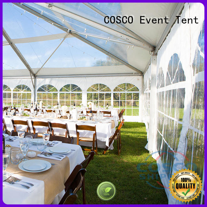 COSCO wedding structure tents grassland