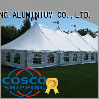 COSCO  derive frame tents prices in-green Sandy land