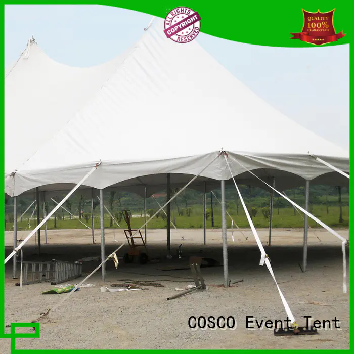 COSCO tent wedding canopy in-green for engineering