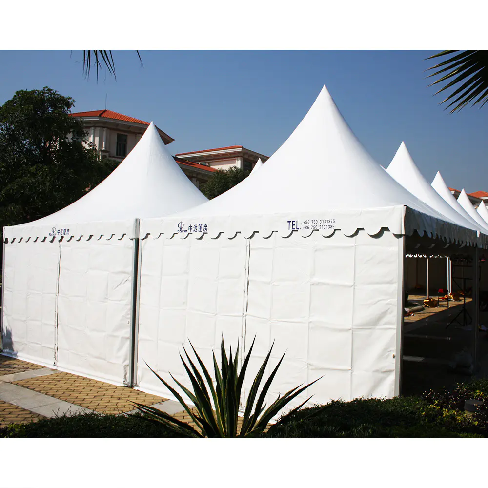 3x3 Customized size outdoor exhibition commercial white industrial gazebo tents for sale