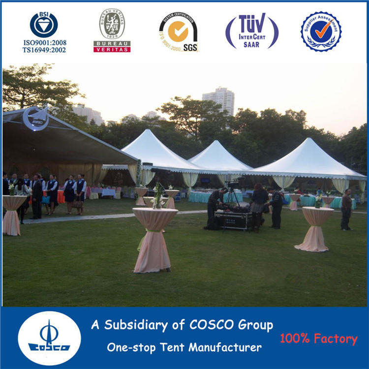 COSCO Aluminium and PVC Fabric Coated 5*5m Marquee Party Wedding Outdoor Tent