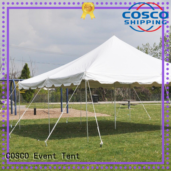 COSCO new-arrival peg and pole tents for sale for engineering