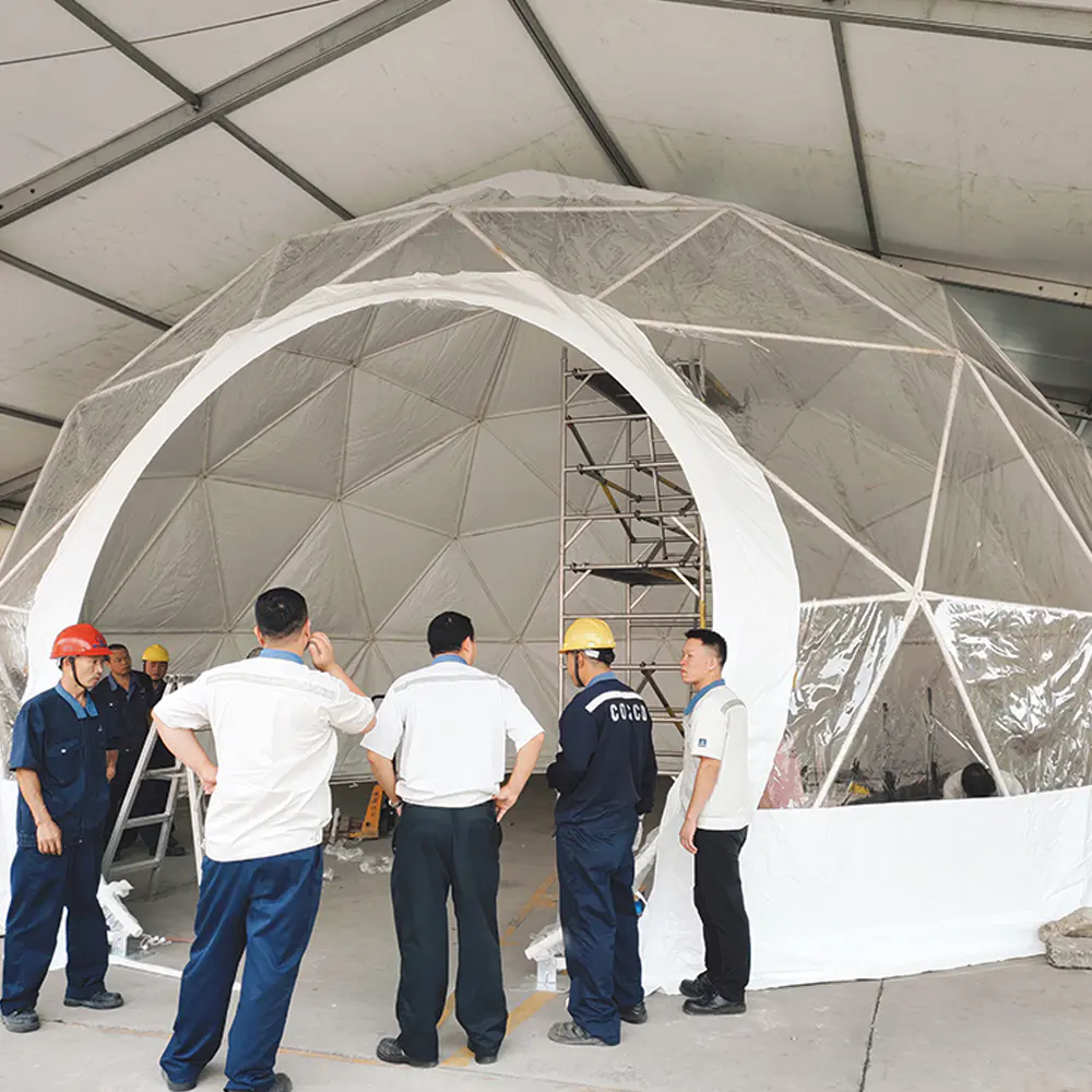COSCO dome party event tent for greenhouse, glamping, hotel, restaurant