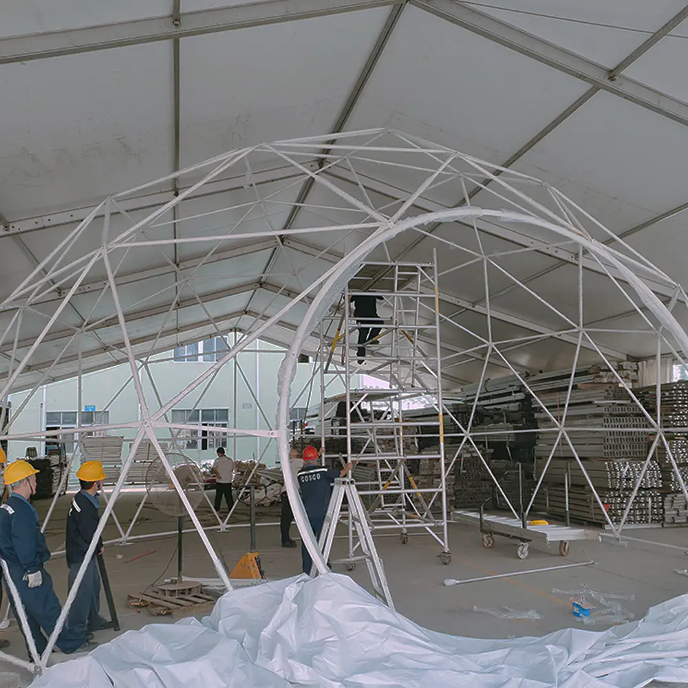 COSCO dome party event tent for greenhouse, glamping, hotel, restaurant