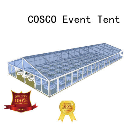 COSCO structure party tents for sale supplier
