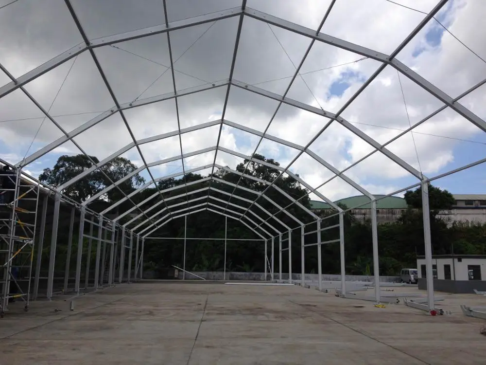 Big new stylish tent material pvc transparent for wedding tent or canopy