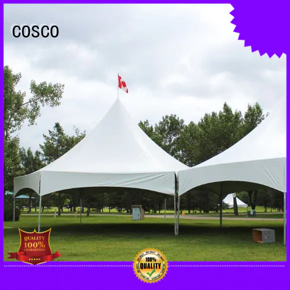 COSCO party tent experts rain-proof