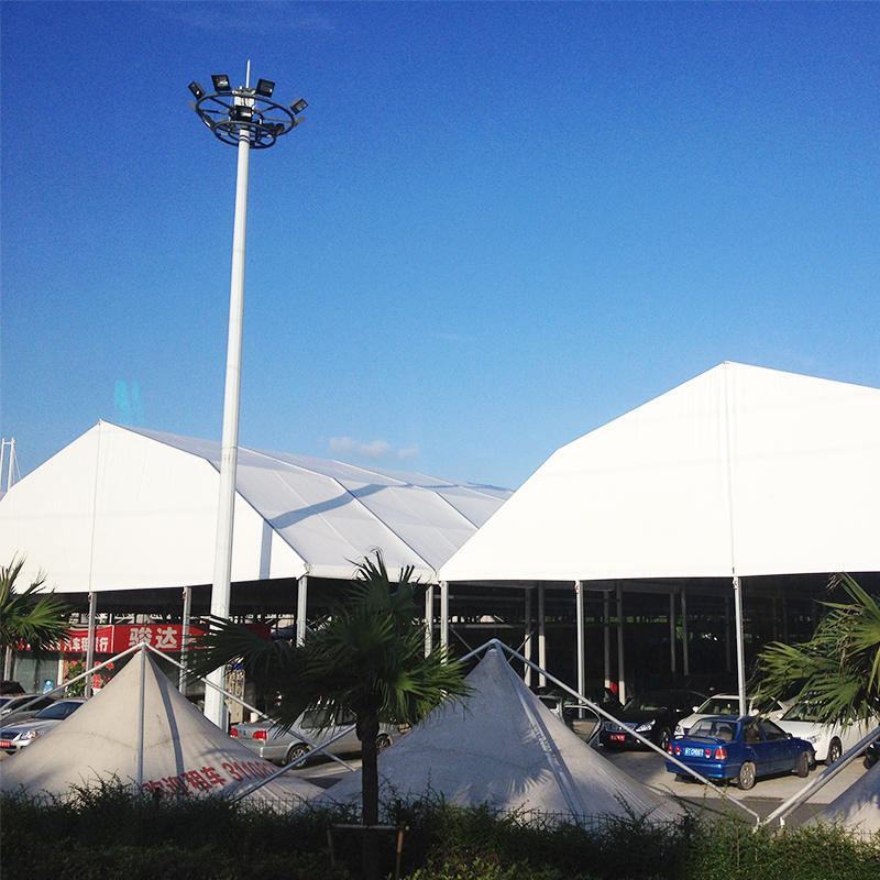 COSCO large aluminum frame pvc coated 20x40 polygonal roof event tent