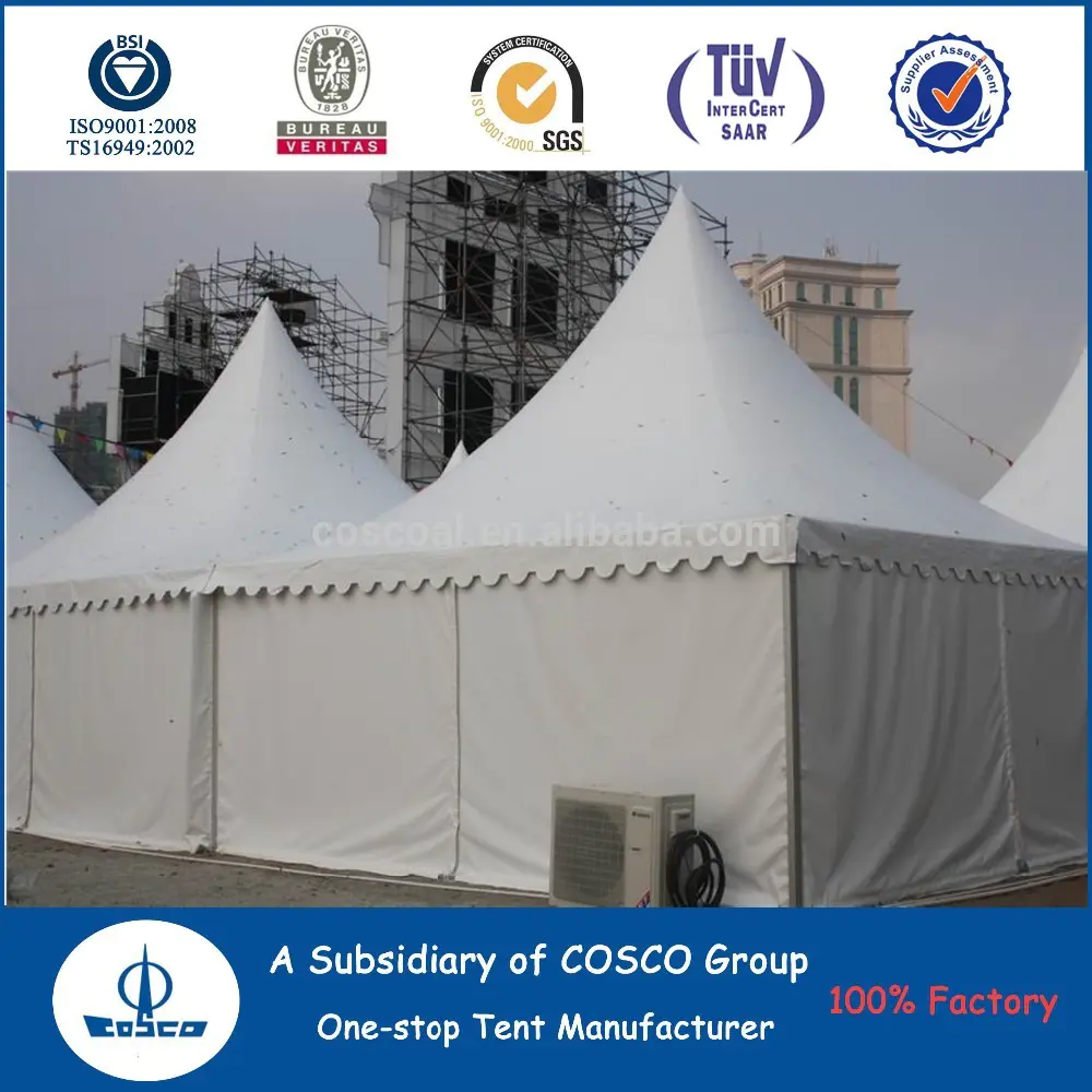 COSCO New Design Outdoor Aluminium Profile Pagoda House Tent For Wedding Party