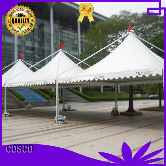 COSCO 5x5m wedding tent effectively for engineering