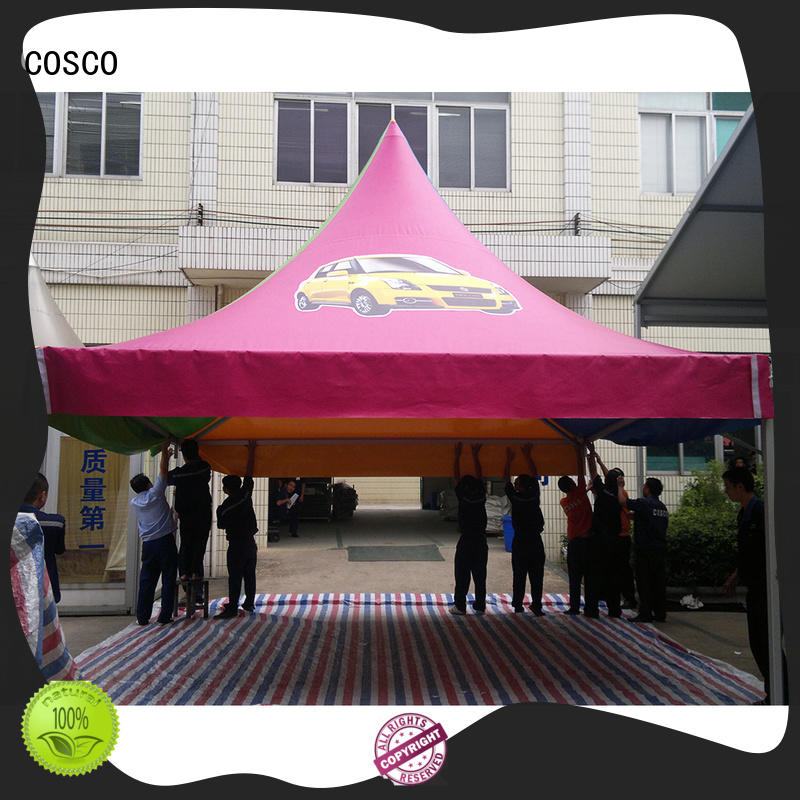 COSCO from party gazebo effectively cold-proof