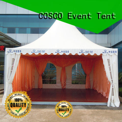 COSCO gazebo tents for sale supplier cold-proof