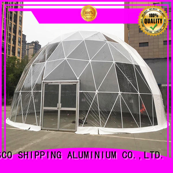 COSCO curved dome tent owner dustproof