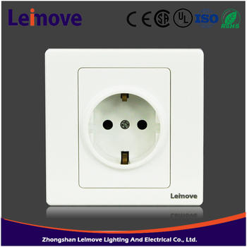 LMD-C30(A) high quality wall europe remote control light switch German standard socket