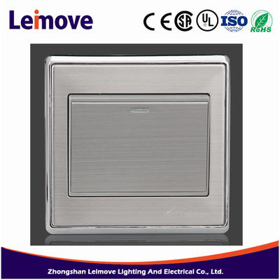 2017 new lighting switch brush silver switch the best selling products made in china