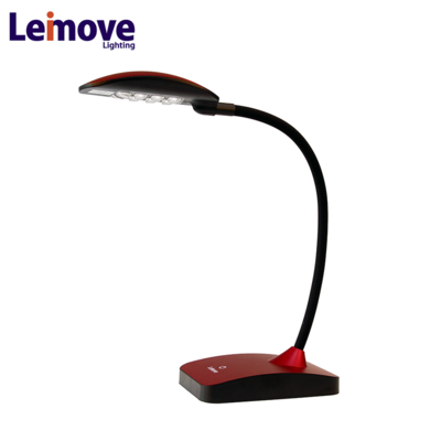 Top quality new arrival patented 6 color blend small led desk lamp