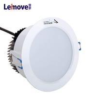 factory round recessed 12w led downlight australian standard
