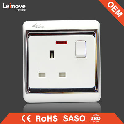 new product home ac 250v 13a british type electrical switch socket