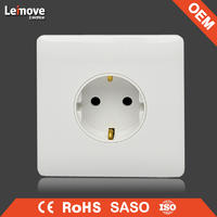 E08 Economic Shucko socket EU type outlet germany faceplate and receptacle
